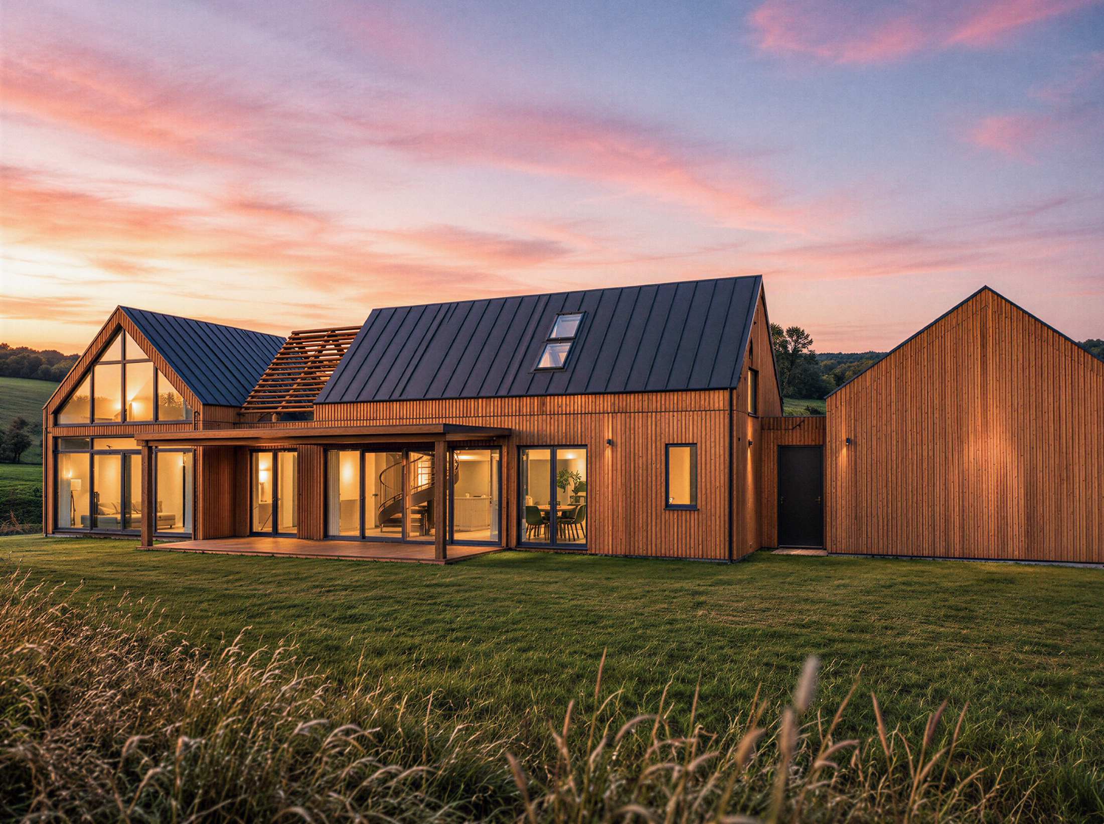 Modulares Einfamilienhaus